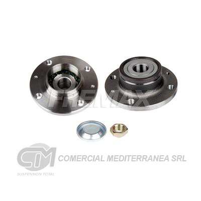 RODAMIENTOS CON MAZAS PEUGEOT 206/207 / CITROEN C3 C/ABS MAZA DE RUEDA TRASERA ROD