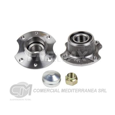 RODAMIENTOS CON MAZAS FIAT UNO/DUNA/IDEA/128/147/REGATTA SIN ABS MAZA DE RUEDA TRA