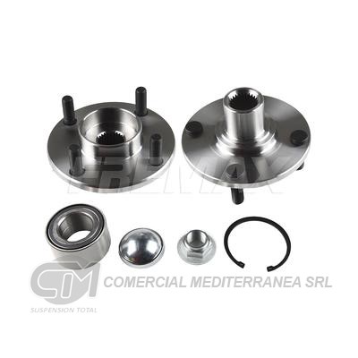 MAZAS Y PUNTA DE EJE RUEDA FORD FIESTA/FOCUS/ECOSPORT/ESCORT 1.6-1.8-2.0 16V ZETEC DELA