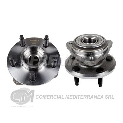 RODAMIENTOS CON MAZAS FORD RANGER 4X4 2.8 TDI -3.0 TDI 01/12 SIN ABS MAZA DE RUEDA