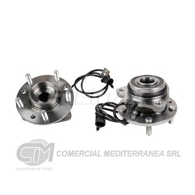 RODAMIENTOS CON MAZAS CHEVROLET S10/BLAZER 2.8 TDI MWM 00/11 CON ABS MAZA DE RUEDA