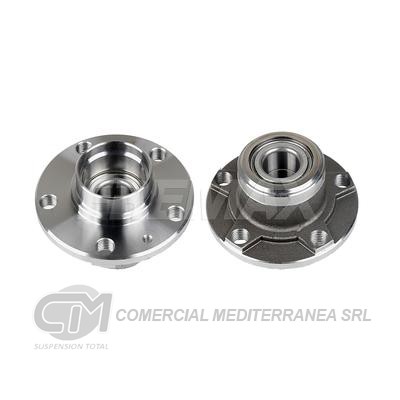 RODAMIENTOS CON MAZAS VOLKSWAGEN FOX/CROSS FOX/POLO/SURAN SIN ABS MAZA DE RUEDA TR