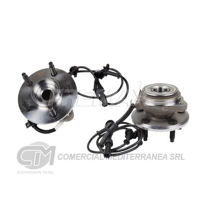 RODAMIENTOS CON MAZAS FORD RANGER/EXPLORER 4X4 01/12 CON ABS MAZA DE RUEDA DELANTE
