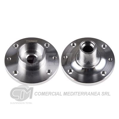 MAZAS Y PUNTA DE EJE RUEDA RENAULT LOGAN/SANDERO 1.6 09-14 SIN ABS DELANTERA 4 AGUJERO