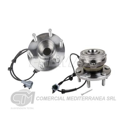 RODAMIENTOS CON MAZAS NISSAN FRONTIER 2.5 4X4 10/../TEANA 09/.. CON ABS MAZA DE RU