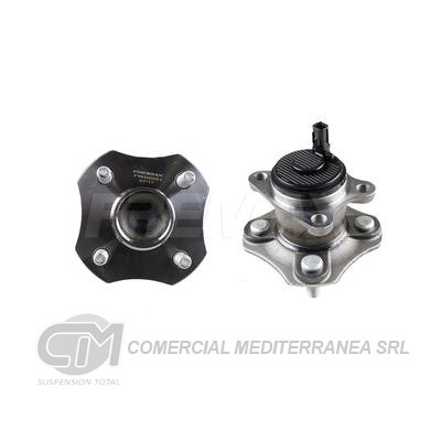RODAMIENTOS CON MAZAS TOYOTA ETIOS 13/.. CON ABS MAZA RUEDA TRASERA 135X82.5 MM -