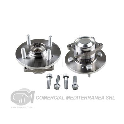 RODAMIENTOS CON MAZAS KIA PICANTO 06-12 / HYUNDAI HB20 1.0-1.6 13-.. SIN ABS MAZA