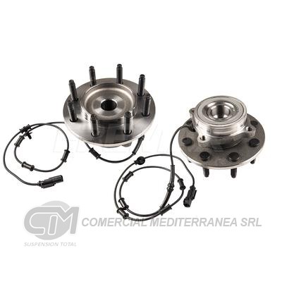 RODAMIENTOS CON MAZAS DODGE RAM 2500 5.9 4X4 09/.. CON ABS MAZA RUEDA DELANTERA 20