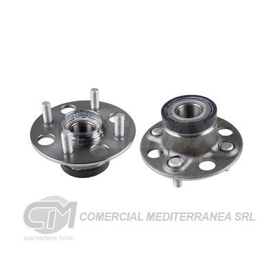 RODAMIENTOS CON MAZAS HONDA FIT/CITY 09/14 FRENO A TAMBOR CON ABS MAZA DE RUEDA TR