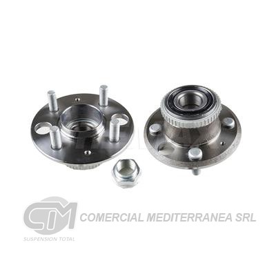 RODAMIENTOS CON MAZAS HONDA CIVIC 92/01 CON ABS MAZA DE RUEDA TRASERA CON CORONA D
