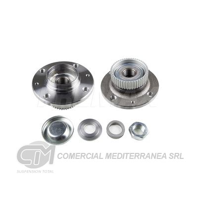 RODAMIENTOS CON MAZAS PEUGEOT 206 99/../207 08/.. CON ABS MAZA DE RUEDA TRASERA 25