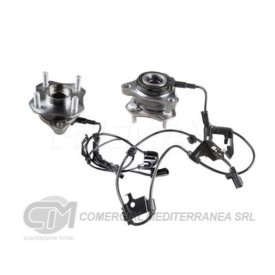 RODAMIENTOS CON MAZAS TOYOTA ETIOS 13/.. CON ABS MAZA RUEDA DELANTERA DERECHA 125X