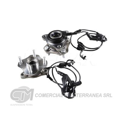 RODAMIENTOS CON MAZAS TOYOTA ETIOS 13/.. CON ABS MAZA RUEDA DELANTERA IZQUIERDA 12