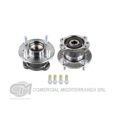 RODAMIENTOS CON MAZAS FORD ECOSPORT 1.5 12V DRAGON 18/.. CON ABS MAZA DE RUEDA TRA