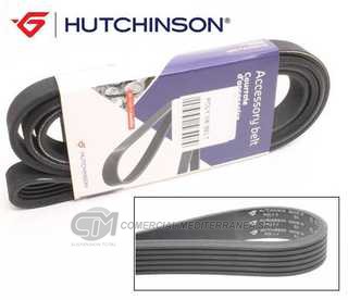 CORREAS POLY-V HUTCHINSON FORD S-MAX 2.0 10/.. A-DH-AA
