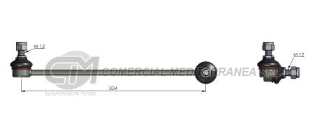 BIELETA DE SUSPENSION DEICAS VOLKSWAGEN GOLF IV - AUDI A3 96/07