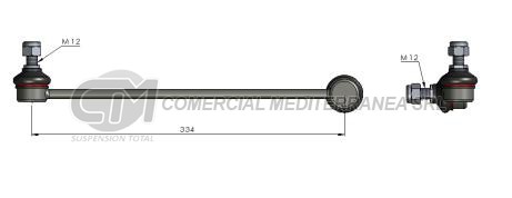 BIELETA DE SUSPENSION DEICAS VOLKSWAGEN GOLF IV - AUDI A3 96/07