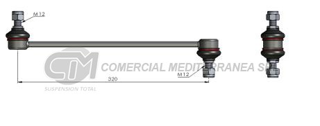 BIELETA DE SUSPENSION DEICAS CHRYSLER CARAVAN 96/00 / NEON 85/94