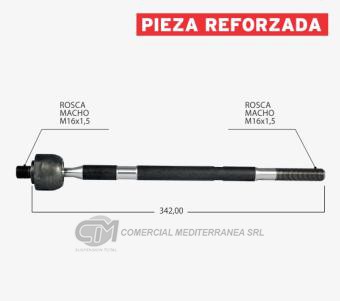 AXIAL DEI CAS FIAT IVECO DAILY DH 2007