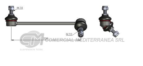 BIELETA DE SUSPENSION DEI CAS FIAT IDEA 04--> / PALIO 03--> GENERACION