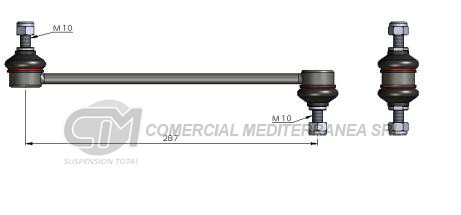BIELETA DE SUSPENSION DEI CAS FIAT 500 07--> / BRAVO 13-->  // DELANTE