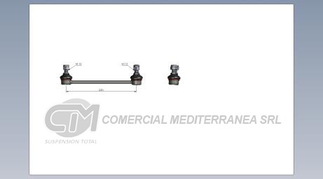 BIELETA DE SUSPENSION DEI CAS FORD RANGER 13--> // DELANTERA IZQUIERDA
