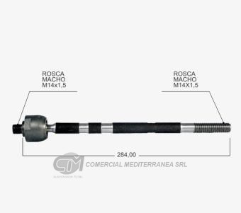 AXIAL DEI CAS CHEVROLET CORSA 94/01 - CORSA CLASSIC 02