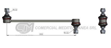 BIELETA DE SUSPENSION DEI CAS CHEVROLET ONIX 13--> / PRISMA 13-->  / S