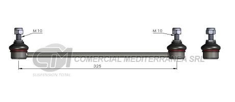 BIELETA DE SUSPENSION DEI CAS HONDA CR-Z 10--> / NEW FIT 09--> / CITY