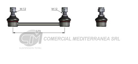BIELETA DE SUSPENSION DEI CAS HYUNDAI I30 2007--> / VELOSTER 2011--> /