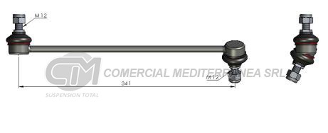 BIELETA DE SUSPENSION DEI CAS HYUNDAI SANTA FE 06--> / VERA CRUZ 09-->
