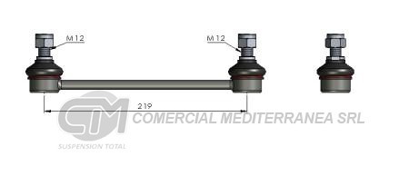 BIELETA DE SUSPENSION DEICAS KIA SPORTAGE - HYUNDAI TUCSON 05/10 TRAS