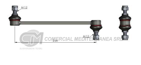 BIELETA DE SUSPENSION DEICAS KIA SPORTAGE 10/15 // DELANTERA