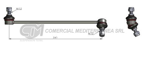 BIELETA DE SUSPENSION DEICAS HYUNDAI SANTA FE 06/. DELANTERA IZQUIERDA