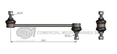BIELETA DE SUSPENSION DEI CAS NISSAN TIIDA 07--> / MARCH 11--> / VERSA