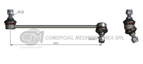 BIELETA DE SUSPENSION DEI CAS NISSAN X-TRAIL 07-->13 - MURANO 07--> /