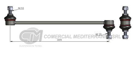 BIELETA DE SUSPENSION DEI CAS CITROEN C4 07--> / PICASSO - GRAND PICAS