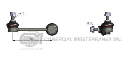 BIELETA DE SUSPENSION DEI CAS RENAULT MASTER 99--> CORTA // DELANTERA