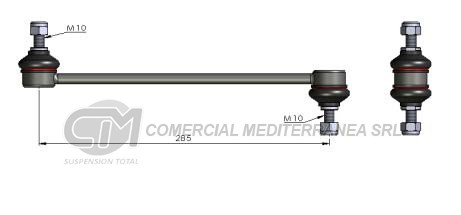 BIELETA DE SUSPENSION DEI CAS CHERY TIGGO 08--> // DELANTERA