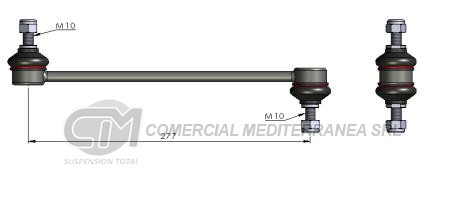 BIELETA DE SUSPENSION DEI CAS AUDI A1 11-->13 // DELANTERA