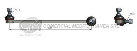 BIELETA DE SUSPENSION DEICAS VOLKSWAGEN VENTO 11/. /SIROCCO 12/. /T