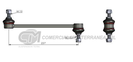BIELETA DE SUSPENSION DEICAS FORD ESCORT 93/..