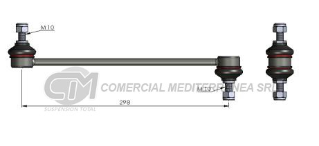 BIELETA DE SUSPENSION DEICAS FORD KUGA 08/.298 MM