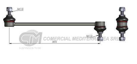 BIELETA DE SUSPENSION DEICAS FORD MONDEO 07/. - S-MAX - VOLVO LARGO