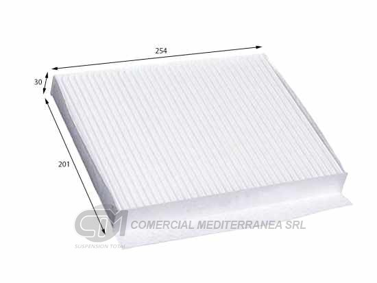 CIT XSARA PICASSO 1.6I/XSARA PICASSO 2.0 HDI / MANN CU 2655 FILTROS DE HABITACULO
