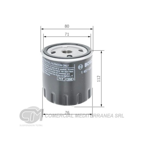 RENAULT LAGUNA 2.2 DIESEL / MANN WK 718/2 / FRAM P5672 FILTROS DE COMBUSTIBLE