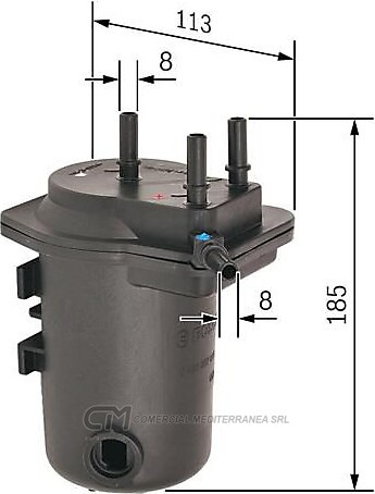 RENAULT CLIO II/KANGOO/SYMBOL / NISSAN MARCH IV 1.5 TODOS 1. FILTROS DE COMBUSTIBLE