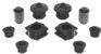 KIT BUJES SUSPENSION COMPLETO VTH PEUGEOT 504 82/00 KIT BUJES DE SUSPENSION TREN DELANTERO PAR