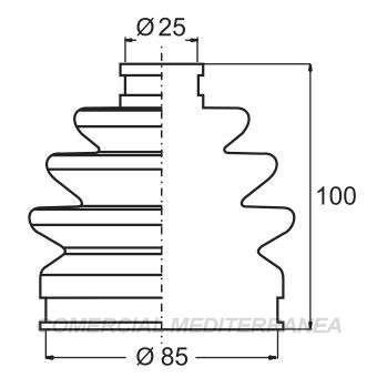 FUELLES DE TRANSMISION JAIME SERRAT HONDA CIVIC (93-99) - ACCORD (93-02) -