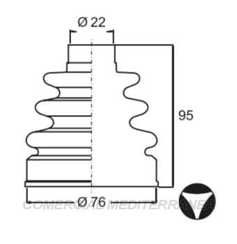FUELLES DE TRANSMISION JAIME SERRAT HONDA FIT (03-09) / VW. BORA (00-14) -